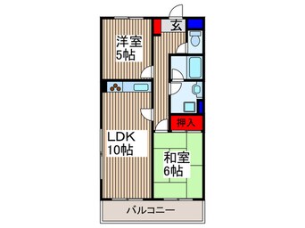 間取図 グリ－ンプラザ所沢