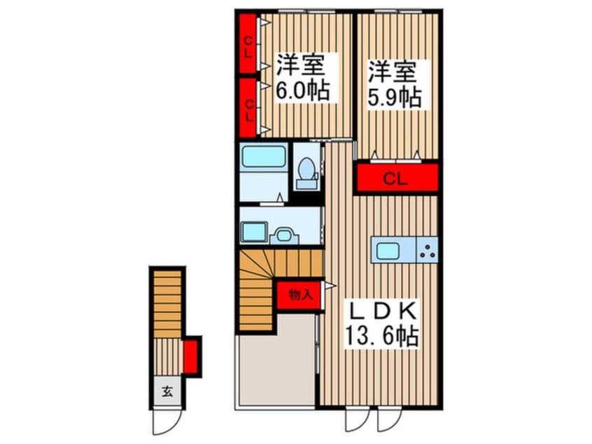 間取図 グラナート