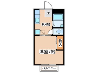 間取図 グランドハイツⅠ