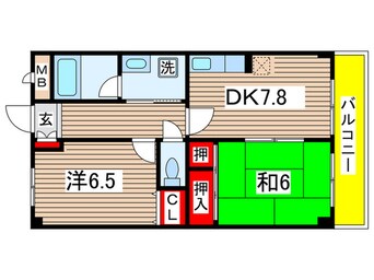 間取図 グランドウィンズⅢ