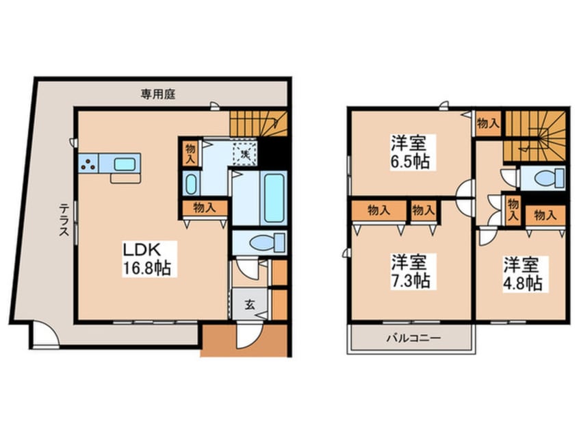 間取図 Alto　Terrace　A