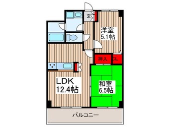 間取図 南浦和パインマンション