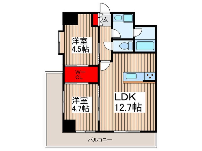 間取り図 南浦和パインマンション
