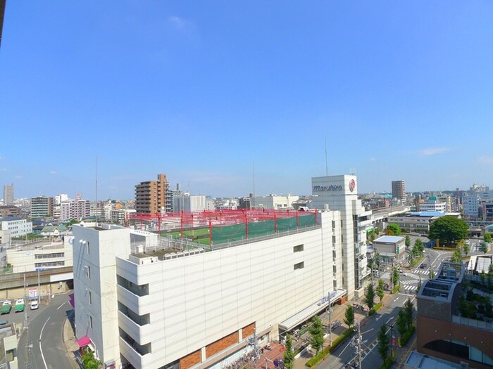 室内からの展望 南浦和パインマンション