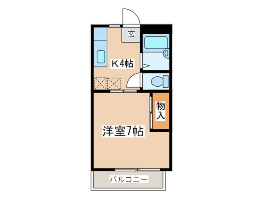 間取図 ホワイトハイツ