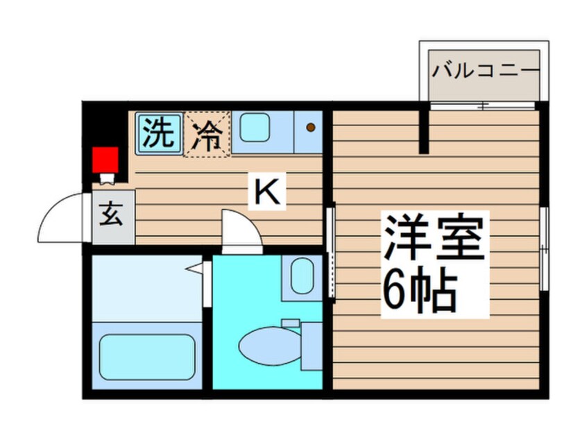 間取図 コンフォルト柏