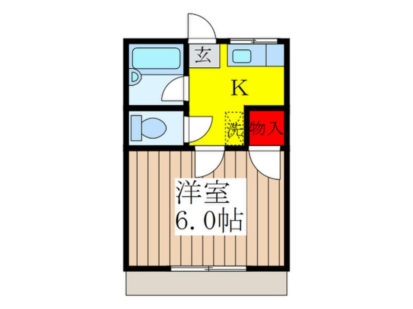 間取図 ワカシマハイム