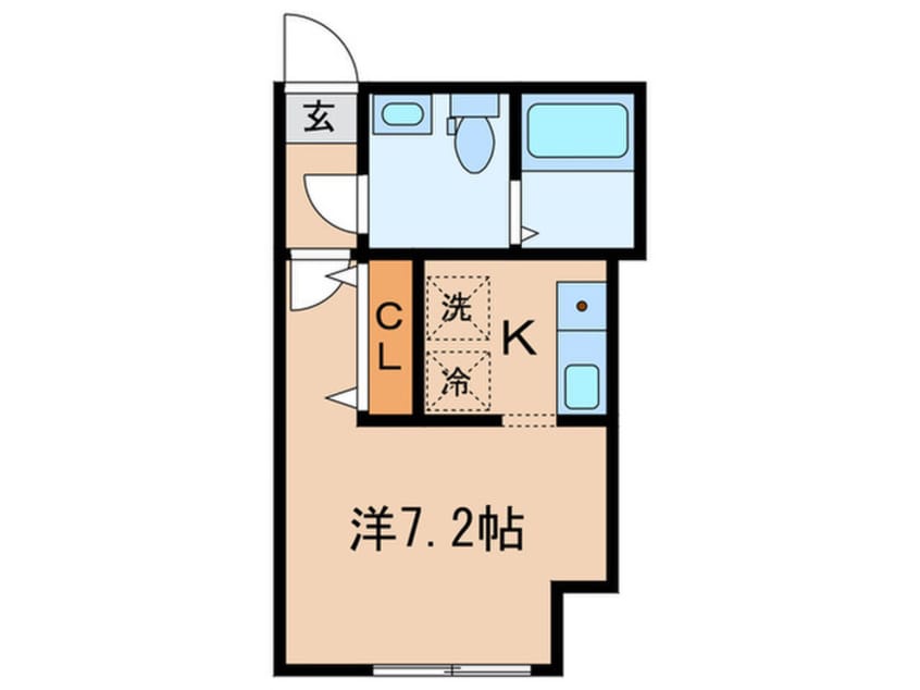 間取図 ＭＯＤＵＲＯＬ要町Ⅱ