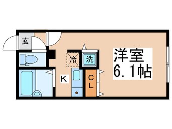 間取図 ＭＯＤＵＲＯＬ要町Ⅱ