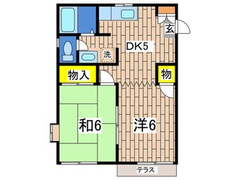 間取図 ヒルズ北村