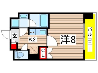 間取図 コンフォリア大島