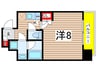 コンフォリア大島 1Kの間取り