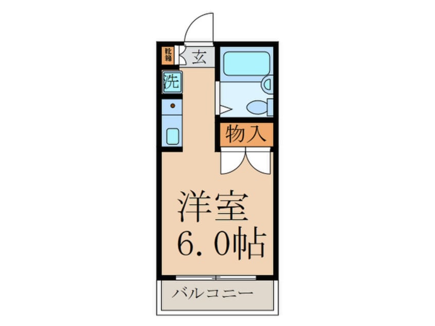 間取図 シャトウ北町