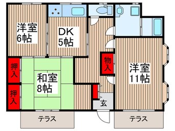 間取図 メゾンボヌール