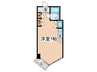 三越東中野マンション(１－１２) 1Rの間取り