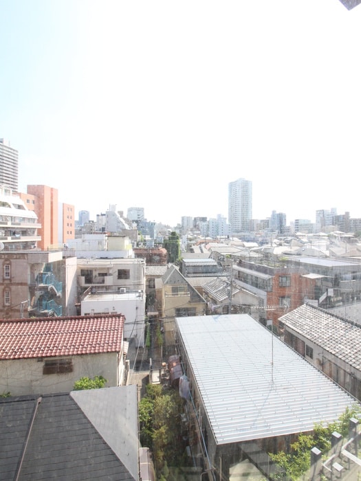 室内からの展望 三越東中野マンション(１－１２)