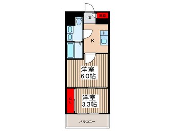 間取図 アクシーズタワー浦和岸町Ⅲ