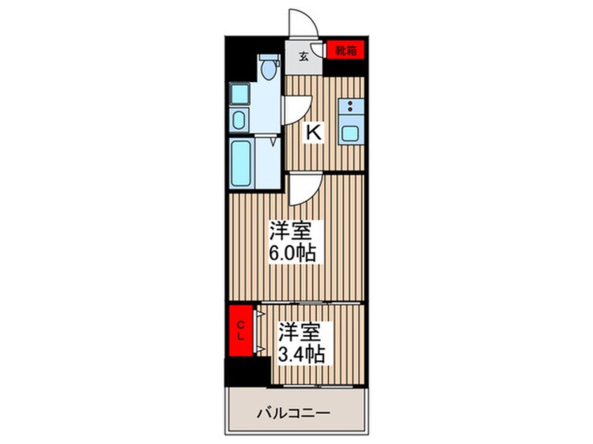 間取図 アクシーズタワー浦和岸町Ⅲ