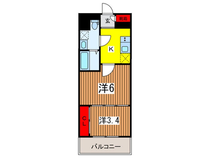 間取図 アクシーズタワー浦和岸町Ⅲ