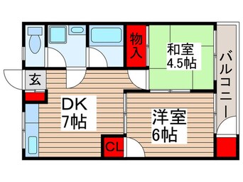 間取図 RGハイツⅡ