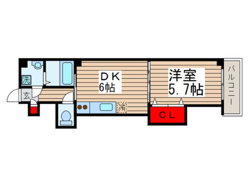 間取図 アーバンコート幕張本郷