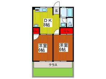 間取図 シティーハイムファミーユ