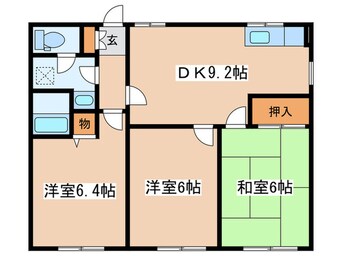 間取図 コーポセンチュリー