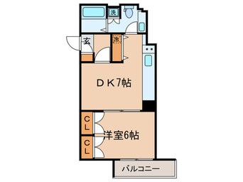 間取図 ゾンネンハイム元麻布(213)