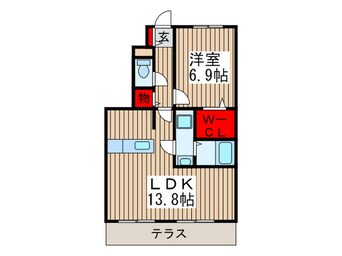 間取図 クレベールⅢ