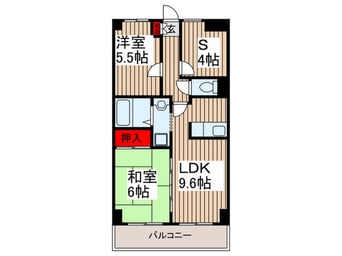 間取図 プロフィットリンク竹ノ塚