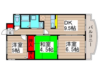 間取図 西船橋スクエアガ－デン