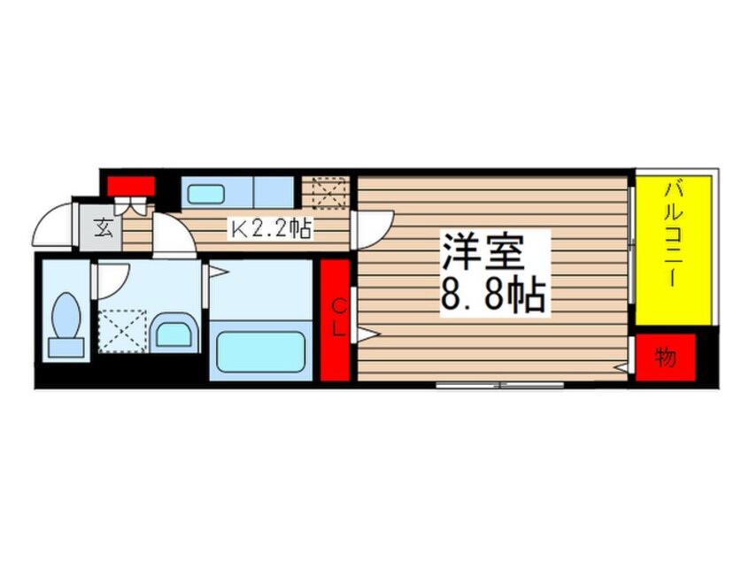 間取図 サン・リグノ