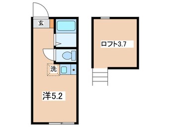 間取図 ﾕﾅｲﾄ南太田ﾚﾃﾞｨﾏｰｶﾞﾚｯﾄ