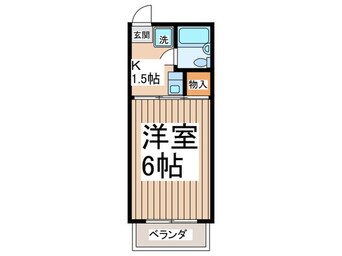 間取図 カピースハイツ Ａ棟
