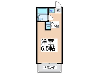 間取図 カピースハイツ Ａ棟
