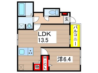 間取図 モンレーヴA
