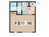 FHハイム西戸部 1Kの間取り