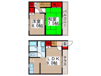 間取図 高野台グリーン・テラス