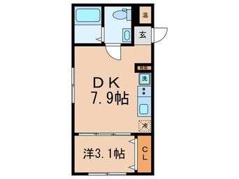 間取図 グラウンデュークス西大島