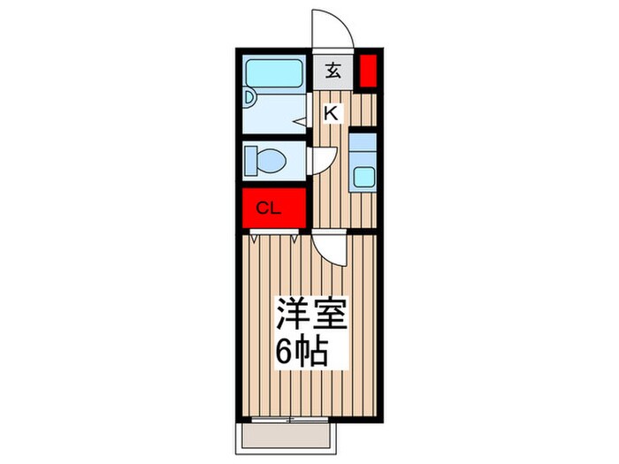 間取り図 リバーサイド藍蓼