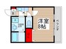 クレフラスト松戸吉井町B棟 1Kの間取り