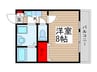 クレフラスト松戸吉井町B棟 1Kの間取り
