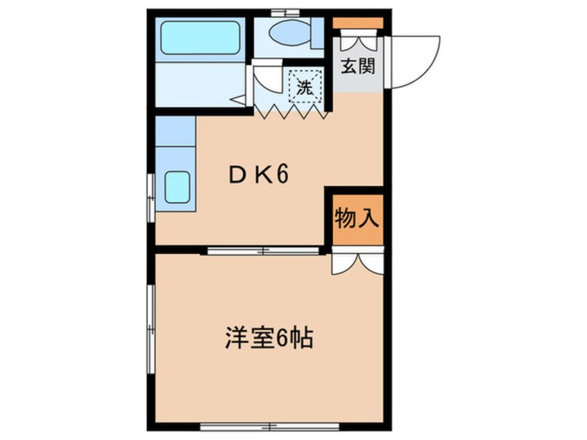 間取図 イ－ストワンハイツ