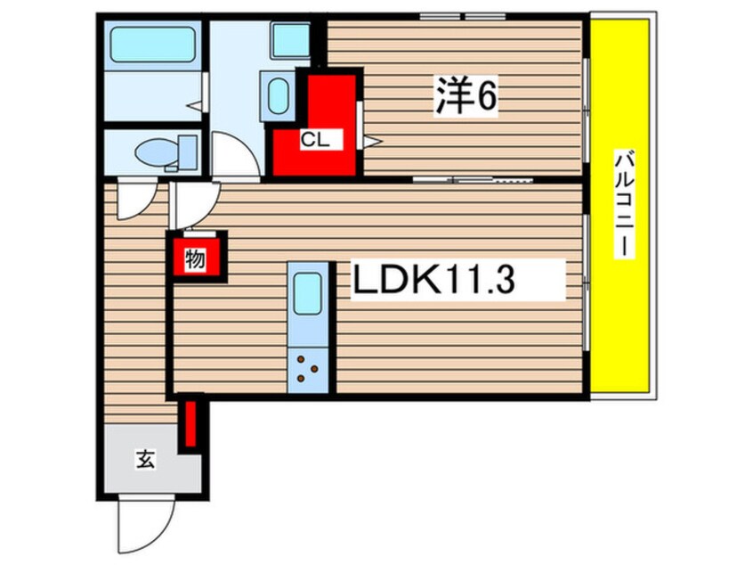 間取図 Regaro　青葉の森