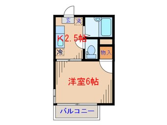 間取図 ボンヌシャンス日吉