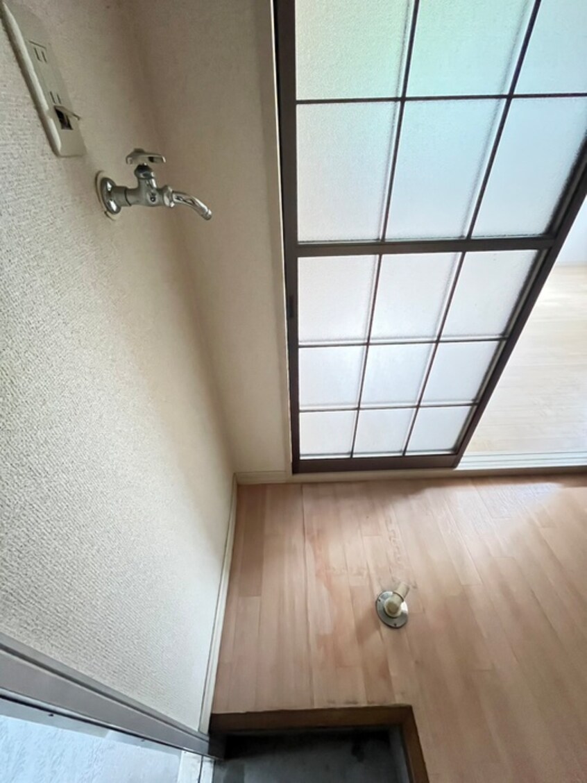 洗濯機置場 ボンヌシャンス日吉