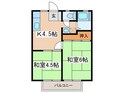 柚ノ木ハイツの間取図