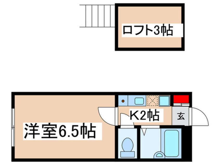 間取図 パレットワン百合ヶ丘