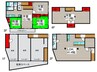 伊興１丁目店舗付き住宅 5LDKの間取り