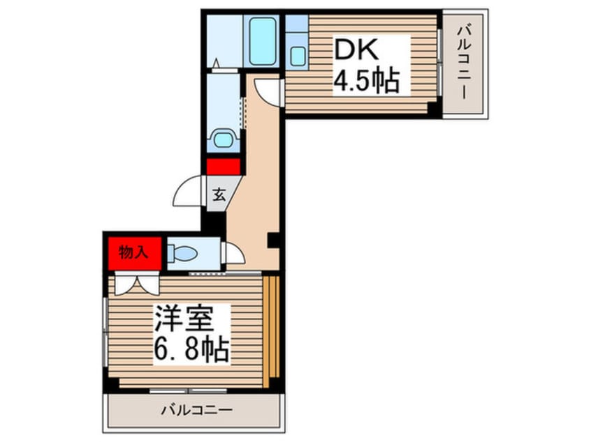 間取図 シオン寺本